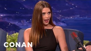 Ashley Greene: Olivia Wilde Is A Good Kisser - CONAN on TBS