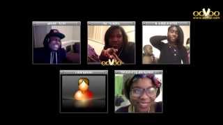Jawan Harris on Oovoo with fans
