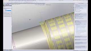 Создание винта ШВП в SolidWorks
