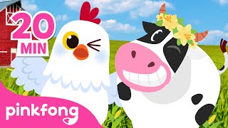 La Vaca Lola - Pinkfong | ¿Quién vive en la granja de Pinkfong? | Canciones Infantiles