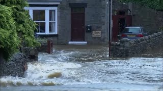 Weather Events 2019 - Yorkshire flooding (UK) - ITV News - 30th July 2019