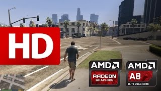 Grand Theft Auto 5 - on G405s [ A8-5550M & HD 8550G + HD 8570M ]