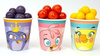 Игрушки из мультиков в стаканчиках-сюрпризах