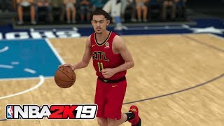 NBA 2K19 - Trae Young vs Luka Doncic - Atlanta Hawks vs Dallas Mavericks Gameplay