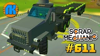 Scrap Mechanic \ #611 \ ОГРОМНЫЙ УРАЛ БУДУЩЕГО С ПРИЦЕПОМ ПЕРЕВОЗЧИКОМ \ СКАЧАТЬ СКРАП МЕХАНИК !!!