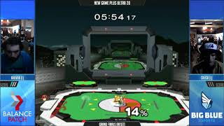 NGPU 20 SSBM - Kalvar [L] (Marth) vs. Crush [L] (Fox) - Melee GF2