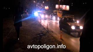 Киев из перевернувшегося УАЗа выпал и погиб солдат