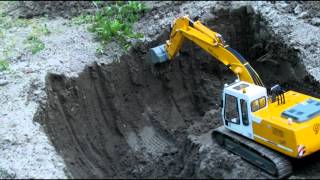 RC Kettenbagger Liebherr 922 Part 3
