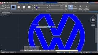 Autocad Dersleri Volkswagen Logosu