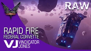 Rapid Fire Federal Corvette Elite Dangerous