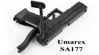 Umarex SA177 Air Pistol (Test, Обзор, Review).