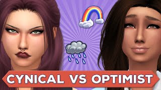 Sims 4: Create A Sim // Cynical vs. Optimist