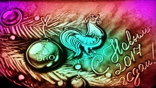 С новым 2017 годом! Песочное шоу на праздник от шоу-проекта "Brio"