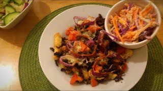 Slimming World Syn Free Cheeseburger-fries Pie Recipe. Vlogmas Day 19