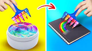 TANTANGAN SENI MENAKJUBKAN || Gambar Mana Lebih Bagus dan Tantangan Seni Panekuk oleh 123 GO Like!