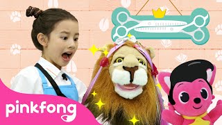 Peluquería Pinkfong ️| Pinkfong Playfong | Juego de Peluquería | Pinkfong Cuentos Infatiles