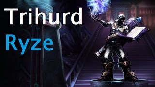 A Game on Ryze(ADC) (League of Legends)