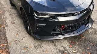 Installing Zl1 carbon splitter on my camaro ss
