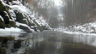 FPV DIY RC Boat/Boot onboard Kodak ZX1 River/Fluss Mank im Winter und bei Hochwasser