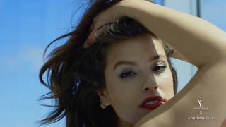 Ashley Graham Purple Rain | ADDITION ELLE