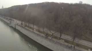 Полет без FPV - Воробьевская набережная 22.03.14