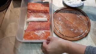 Засолка красной рыбы КИЖУЧ