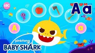 Learn ABC with Baby Shark! | Alphabet A | Phonics | Baby Shark Doo Doo Doo 