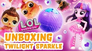 LOL Surprise Dolls Glitter Series Princess Castle Party! Featuring Fancy, Center Stage, and Twilight