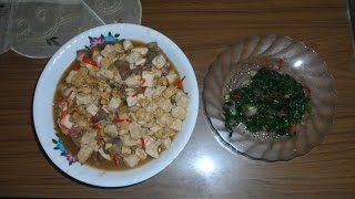 Laki bisa masak eps 8 - Ayam tahu tempe bumbu tauco dan kangkung cah