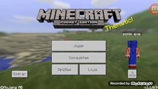Sonic. Exe jogando no minecraft fnaf 2