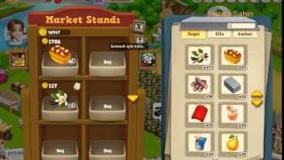 Happy Acres xp ve Coins hilesi