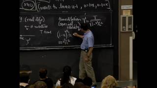 Time Dilation (MIT Lecture Video)