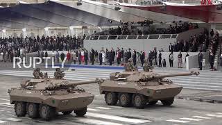 France: Macron appears at Bastille Day parade with limited-attendance