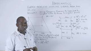 334 Mr Oduor William Further Problems Involving Surface Area and Volume  MATHS YEAR 10