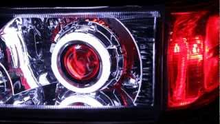 ハイラックスサーフ　１８５　１３０　デビルアイ　ＣＣＦＬ　プロジェクター　ＨＩＤ