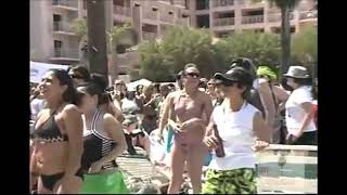 butch women wearing long shorts dancing with hot girly girls in bikinis vol 42