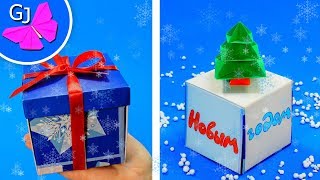 Взрывная Коробочка Елка ❄ Крутая поделка на Новый Год