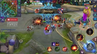 VALIR SAVAGE Gameplay! Mobile Legends: Bang Bang