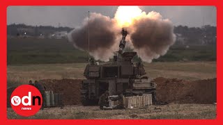 Israel-Palestine Conflict: Gaza Tower Blocks CRUMBLE Under Israeli Air Strikes