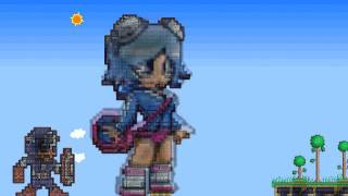 Terraria - Ramona Flowers Pixel Art (5)