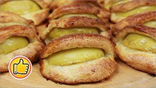 Творожные Сочники (Пирожки) с Яблоками | Buns with Apples