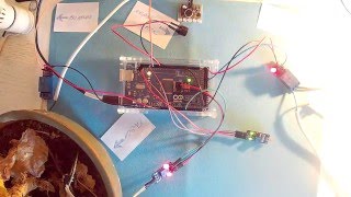 Arduino. Авто полив газона. Ч. 2. Automatic watering. Датчики освещенности, влажности, звука. Реле.