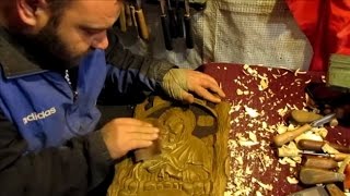 Шлифовка после морилки