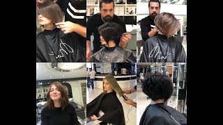 قصات شعر قصيرة  رووووووعة  من توقيع المبدع منير