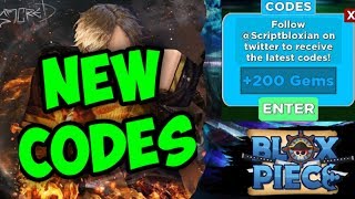 Roblox [RELEASED] Blox Piece New Codes!