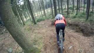 In de WolfsBusch, MTB-route te Ondenval, Belgische Ardennen