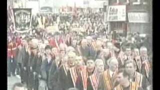 Christmas Protest by Orangemen at Drumcree, December 1998