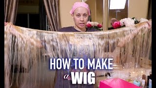HOW I MAKE MY WIGS! (Easy At Home Method) | TYMETHEINFAMOUS