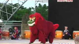 沖縄市古謝獅子舞演舞 前半　（第23回全島獅子舞フェスティバル）