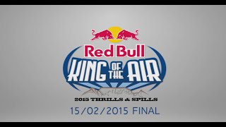 Red Bull King of the Air Final Sunday 15022015